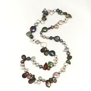 New 24” Multi Color Freshwater Pearls